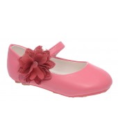 Балетки детские Flois-kids, цвет т.розовый, р-р 20-25 FL-YL1186 BL 